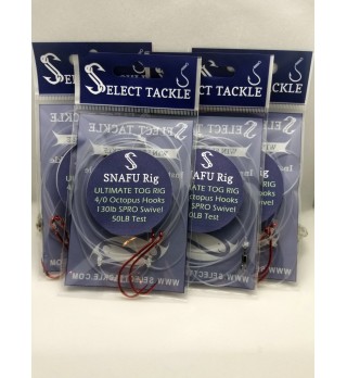 4 Snafu Blackfish Tautog rigs